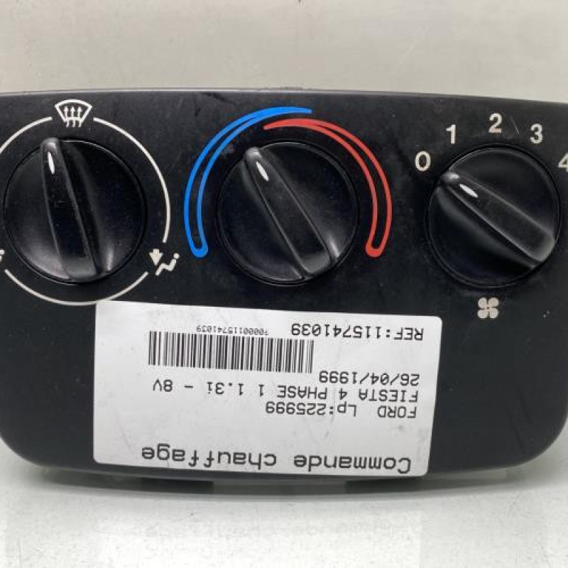 Commande chauffage FORD FIESTA 4 Photo n°1