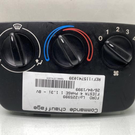 Commande chauffage FORD FIESTA 4 Photo n°1