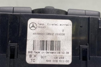 Commande chauffage MERCEDES VITO 639