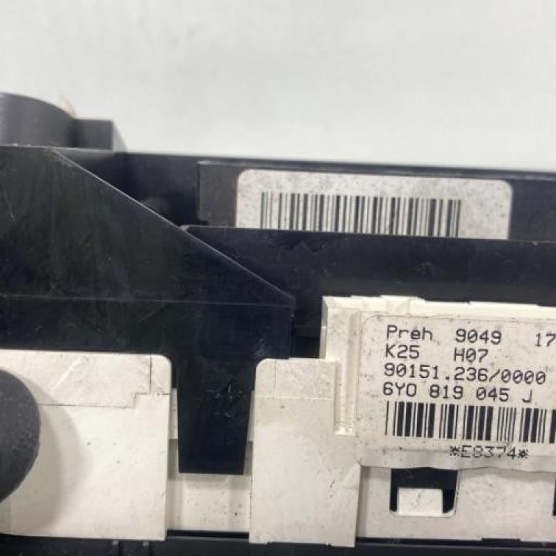 Commande chauffage SKODA FABIA 1 Photo n°4