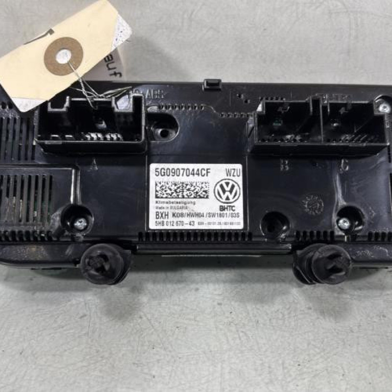 Commande chauffage VOLKSWAGEN GOLF 7 Photo n°3