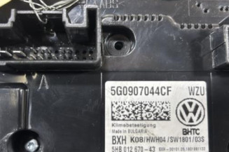 Commande chauffage VOLKSWAGEN GOLF 7