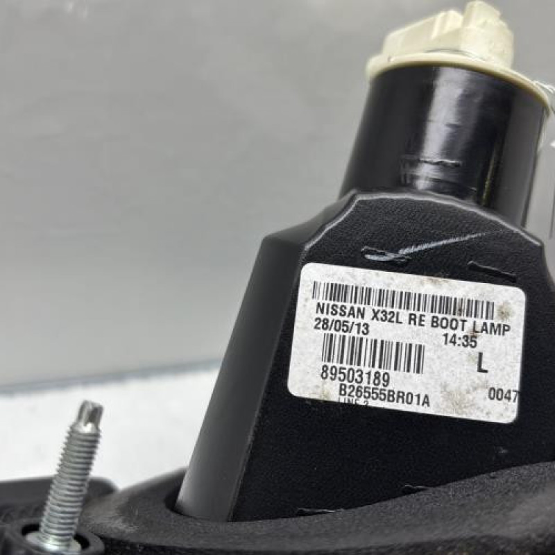 Feu arriere secondaire gauche (feux) NISSAN QASHQAI 1 Photo n°4