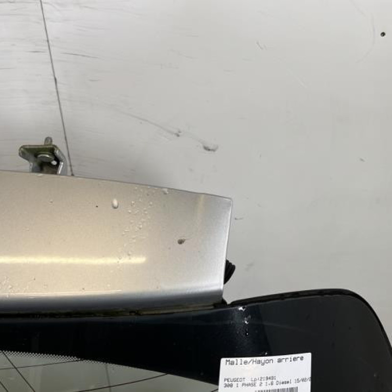 Malle/Hayon arriere PEUGEOT 308 1 Photo n°3