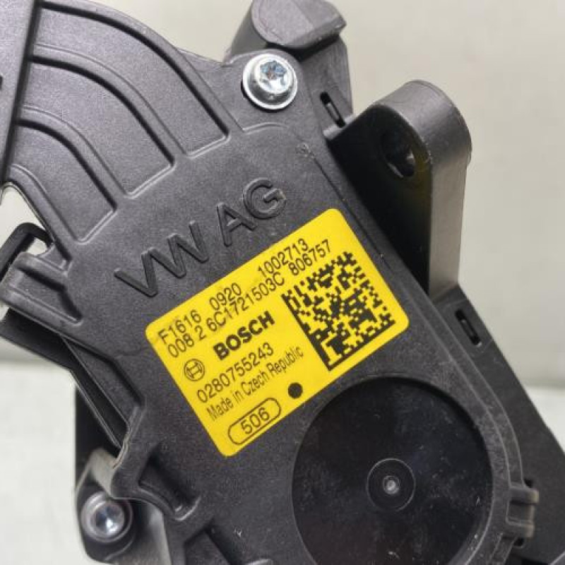 Pedale d'accelerateur VOLKSWAGEN POLO 5 Photo n°3