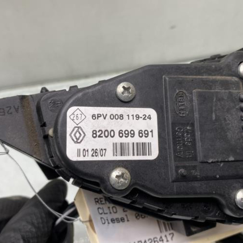 Pedale d'accelerateur RENAULT CLIO 2 CAMPUS Photo n°4