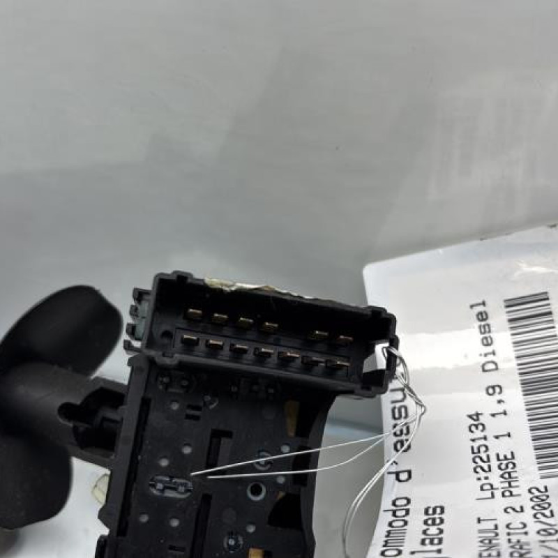 Commodo d'essuie glaces RENAULT TRAFIC 2 Photo n°4