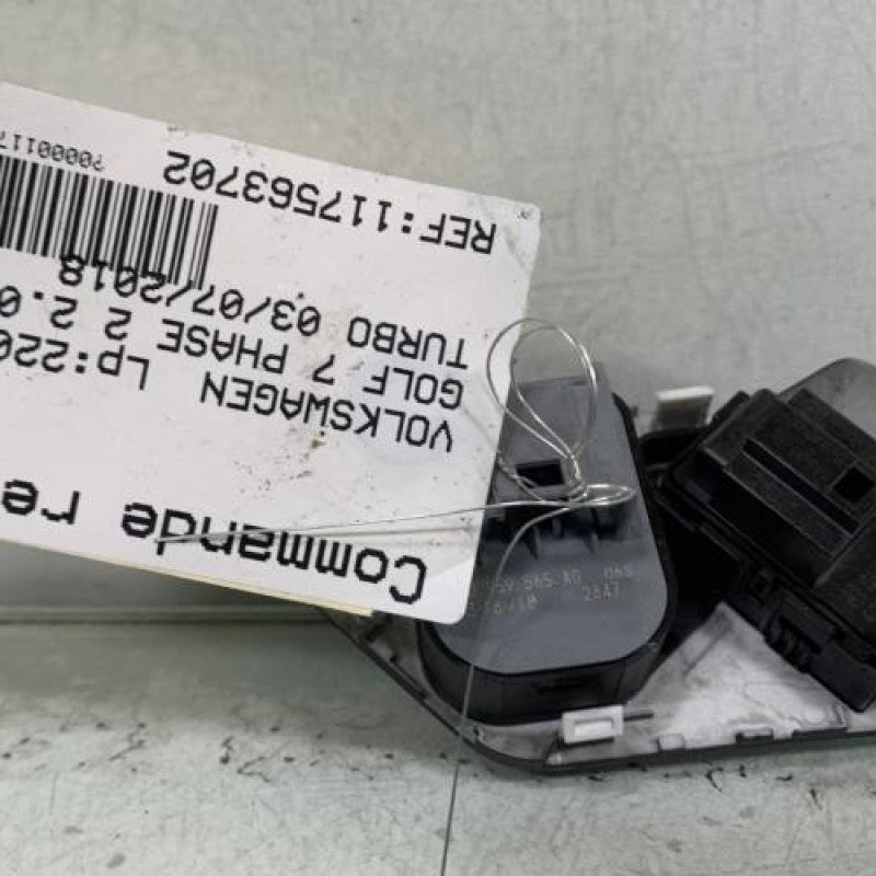 Commande retroviseurs VOLKSWAGEN GOLF 7 Photo n°3