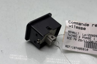Commande regulateur vitesse RENAULT TWINGO 3