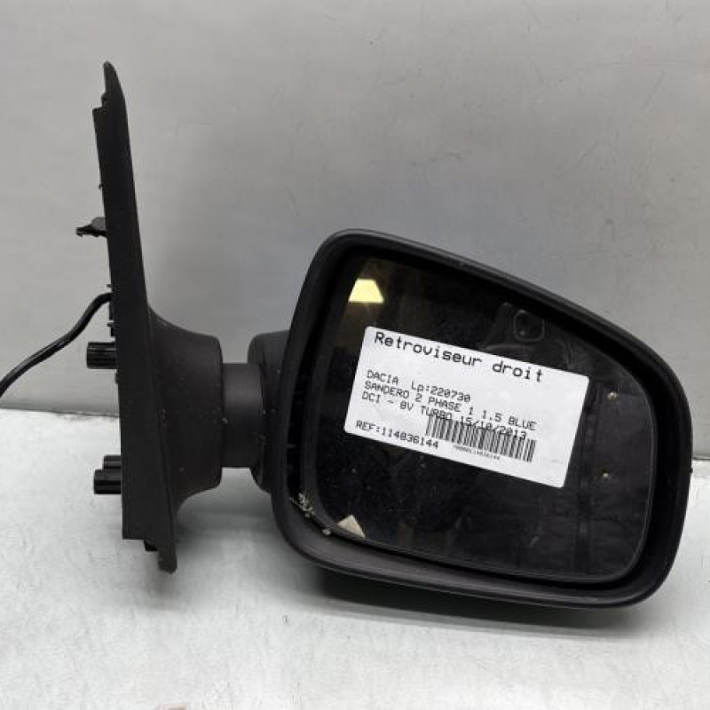 Retroviseur droit DACIA SANDERO 2 Photo n°1