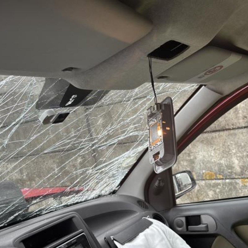 Pare soleil droit FIAT PANDA 2 Photo n°12