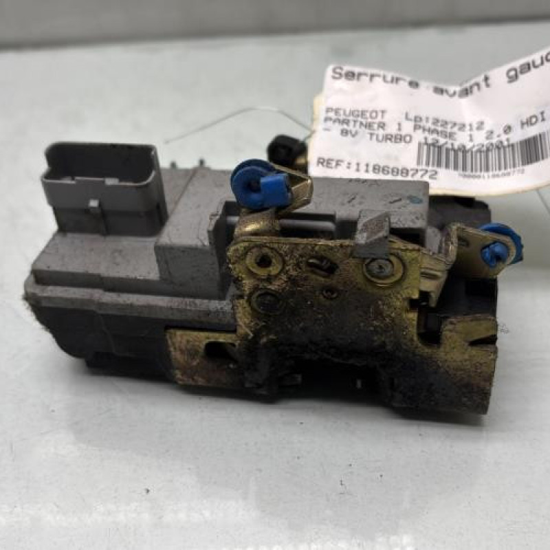Serrure avant gauche PEUGEOT PARTNER 1 Photo n°4
