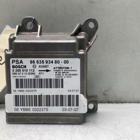 Boitier air bag PEUGEOT 207 Photo n°1