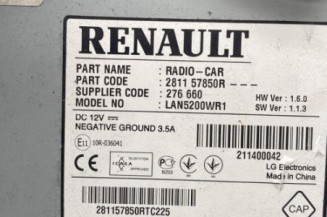 Autoradio d'origine DACIA SANDERO 2