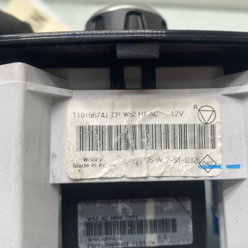 Commande chauffage DACIA SANDERO 2 Photo n°4