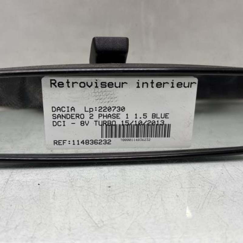 Retroviseur interieur DACIA SANDERO 2 Photo n°1