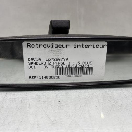 Retroviseur interieur DACIA SANDERO 2 Photo n°1