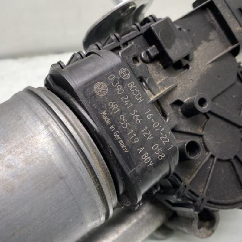 Moteur essuie glace avant VOLKSWAGEN POLO 5 Photo n°4