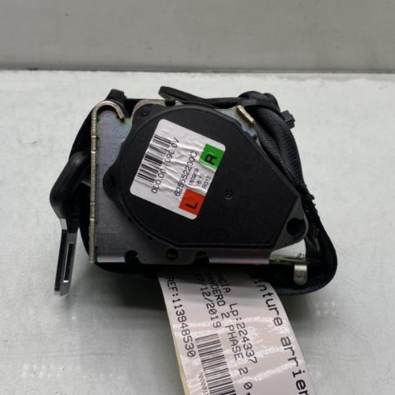 Ceinture arriere droit DACIA SANDERO 2 Photo n°3