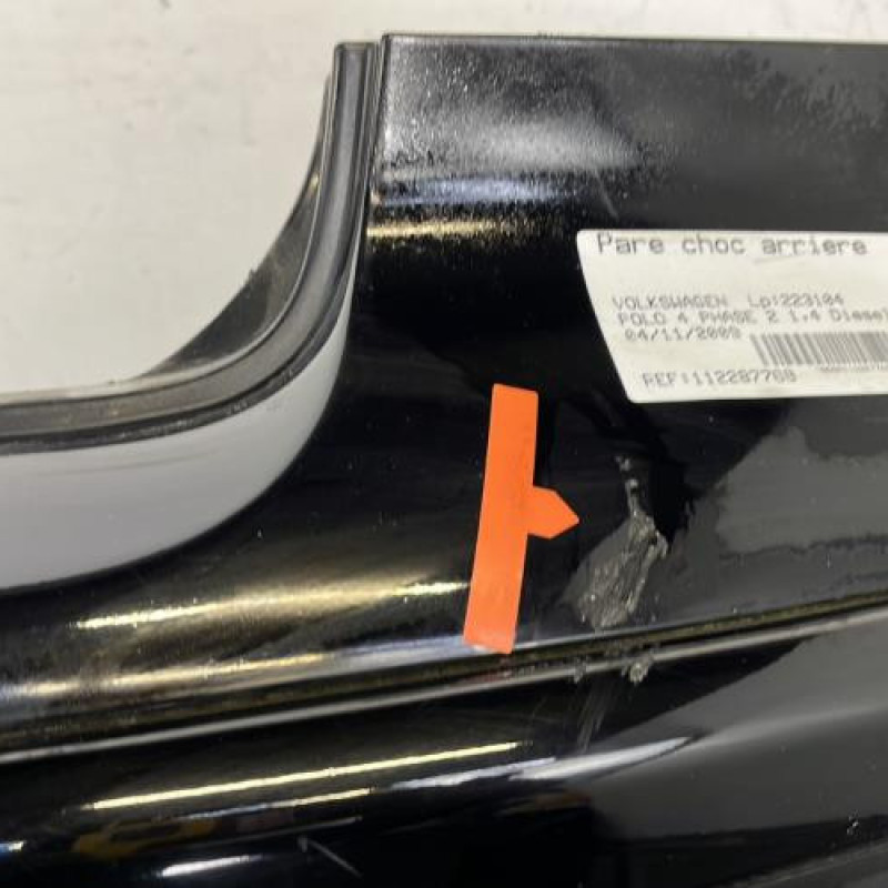 Pare choc arriere VOLKSWAGEN POLO 4 Photo n°6