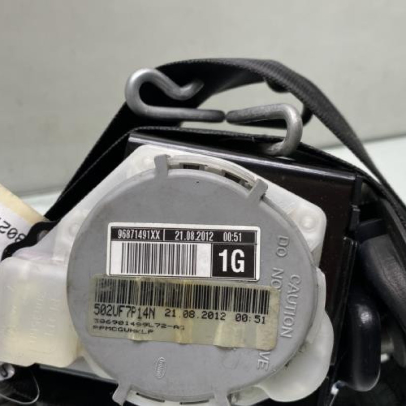 Ceinture avant gauche CITROEN C4 2 Photo n°4