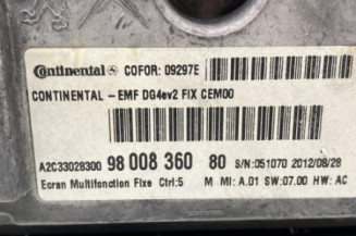 Ecran GPS CITROEN C4 2