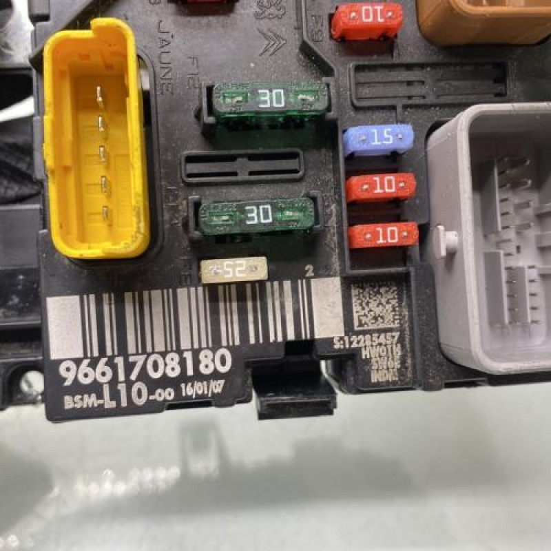 Boitier servitude moteur (BSM) PEUGEOT 207 Photo n°2