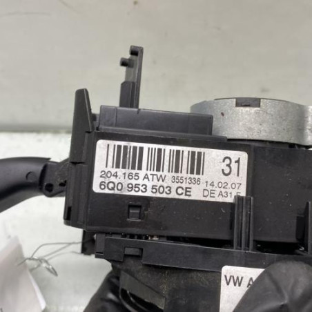 Com (Bloc Contacteur Tournant+Commodo Essuie Glace+Commodo Phare) SEAT IBIZA 3