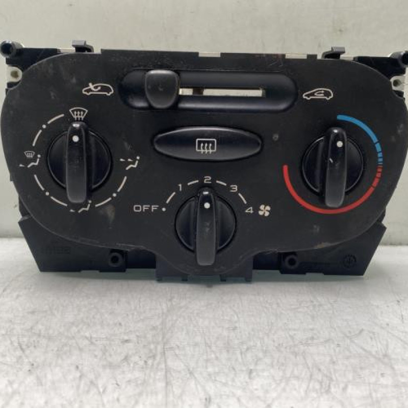 Commande chauffage PEUGEOT 206 Photo n°1