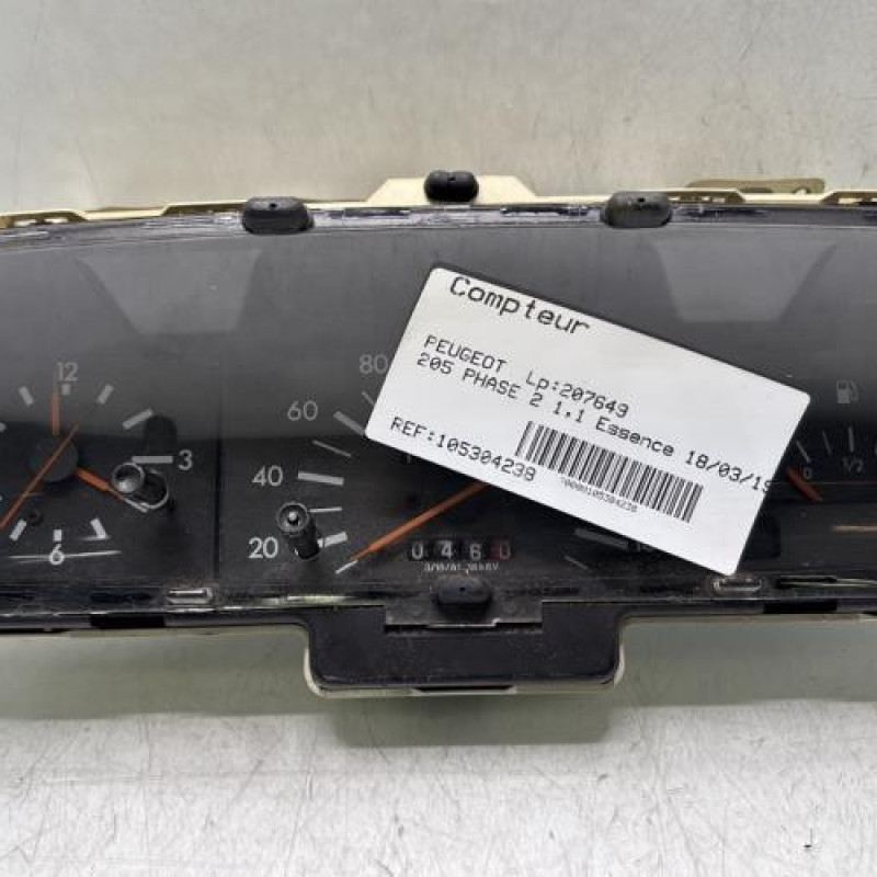 Compteur PEUGEOT 205 Photo n°1