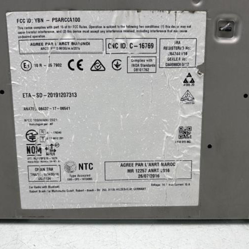 Autoradio d'origine OPEL CORSA F Photo n°7