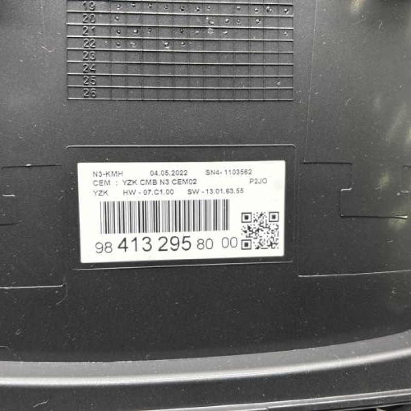 Compteur OPEL CORSA F Photo n°3