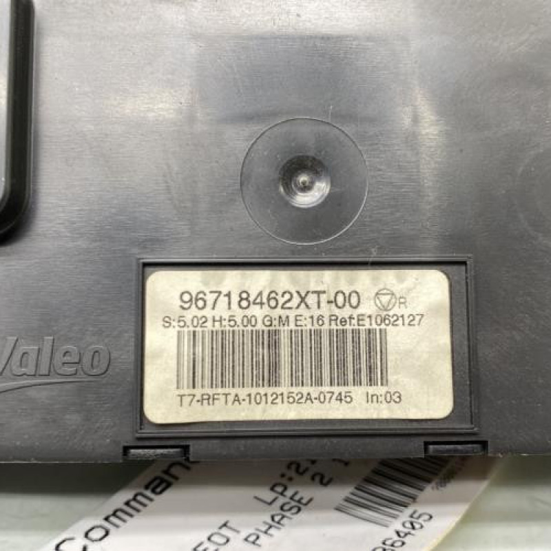 Commande chauffage PEUGEOT 308 1 Photo n°4