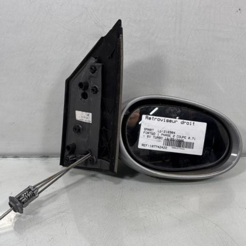 Retroviseur droit SMART FORTWO 1 Photo n°1