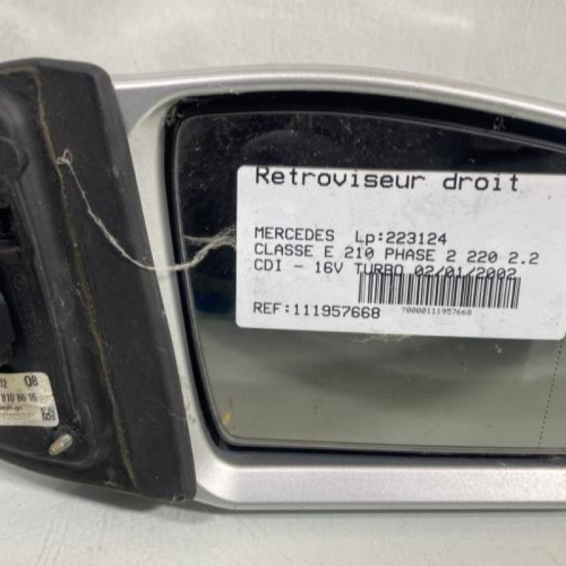 Retroviseur droit MERCEDES CLASSE E 210 Photo n°1