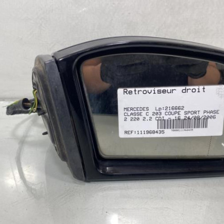 Retroviseur droit MERCEDES CLASSE C 203 COUPE SPORT Photo n°1