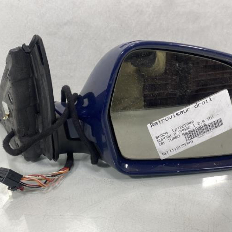 Retroviseur droit SKODA SUPERB 2 Photo n°1
