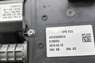 Bloc electrique de frein a main PEUGEOT 3008 1