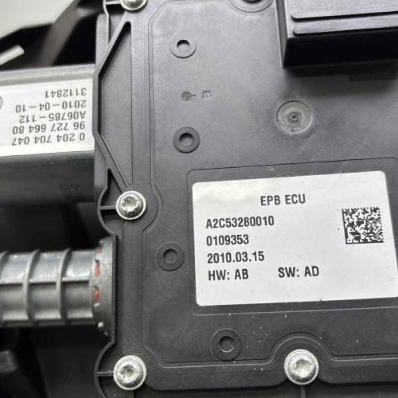 Bloc electrique de frein a main PEUGEOT 3008 1 Photo n°6