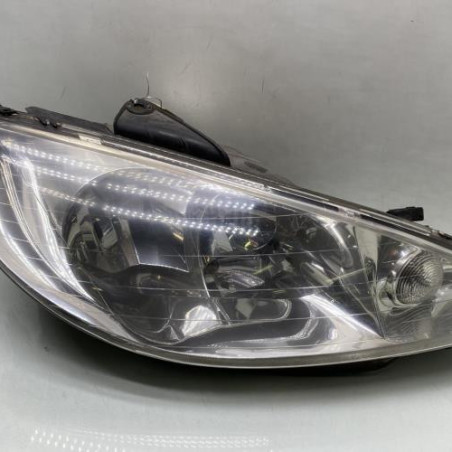 Optique avant principal droit (feux)(phare) PEUGEOT 206 Photo n°1