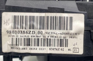 Com (Bloc Contacteur Tournant+Commodo Essuie Glace+Commodo Phare) PEUGEOT 208 1