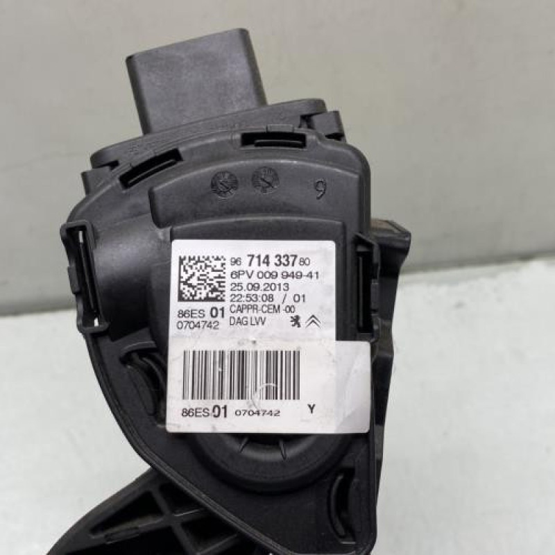 Pedale d'accelerateur PEUGEOT 208 1 Photo n°4