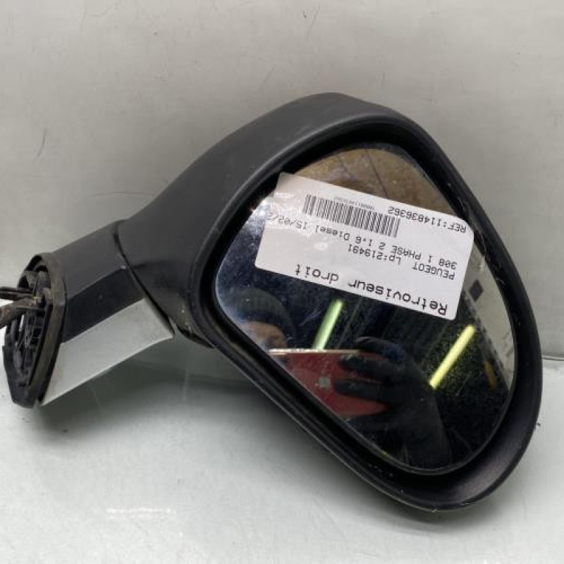 Retroviseur droit PEUGEOT 308 1 Photo n°1