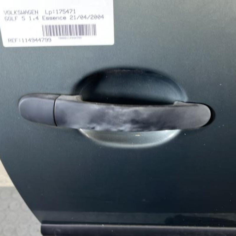 Porte avant droit VOLKSWAGEN GOLF 5 Photo n°2