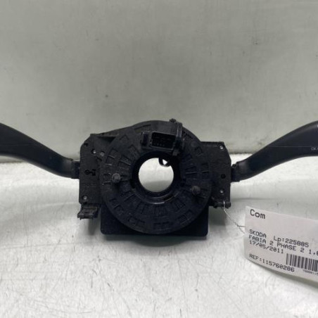 Com (Bloc Contacteur Tournant+Commodo Essuie Glace+Commodo Phare) SKODA FABIA 2 Photo n°1