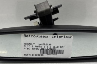 Retroviseur interieur RENAULT CLIO 5 Photo n°1