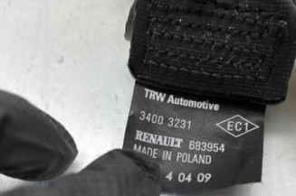 Ceinture arriere gauche RENAULT CLIO 3