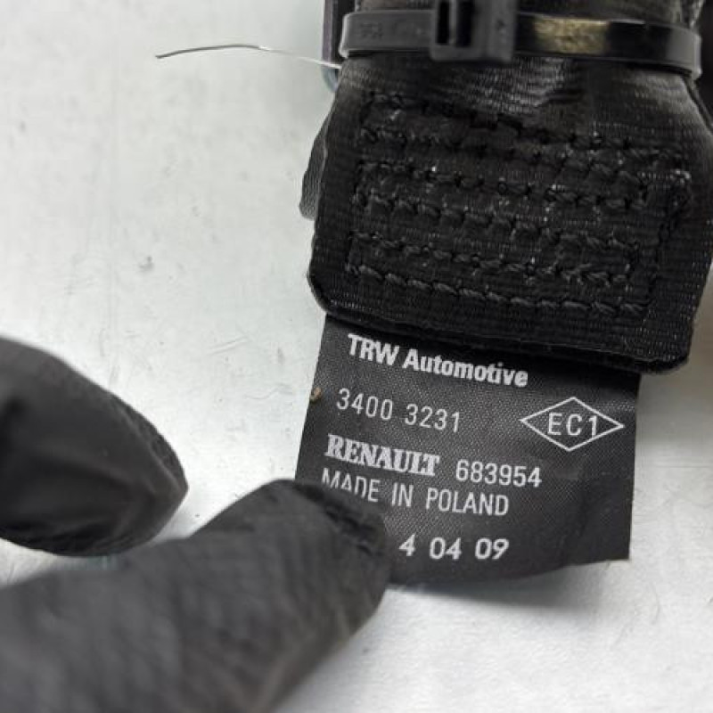 Ceinture arriere gauche RENAULT CLIO 3 Photo n°4