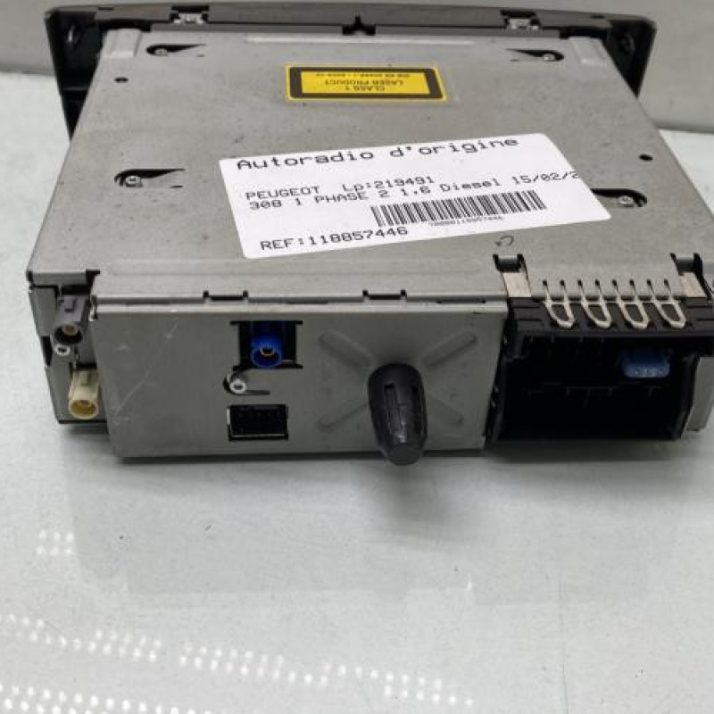 Autoradio d'origine PEUGEOT 308 1 Photo n°2