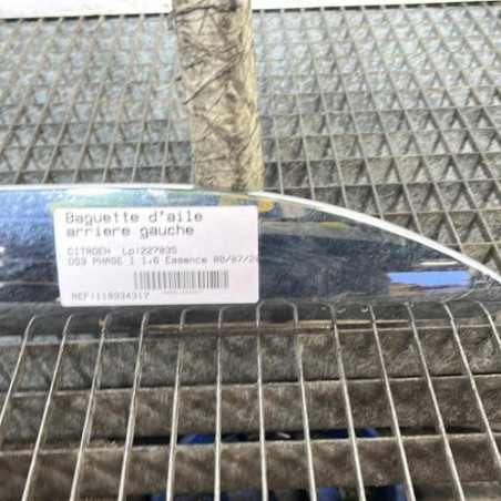 Baguette d'aile arrière gauche CITROEN DS3 Photo n°1